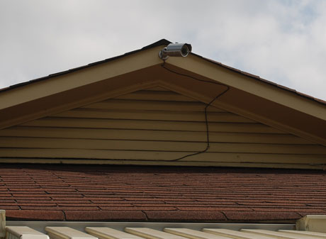 Entrance Rooftop Camera